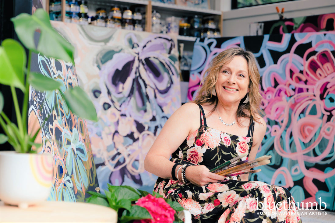 Bluethumb Photoshoot, Blog and Artist Curation