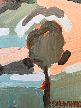 Countryside High 33x33cm FRAMED ***SOLD exclusively at JUMBLED Online
