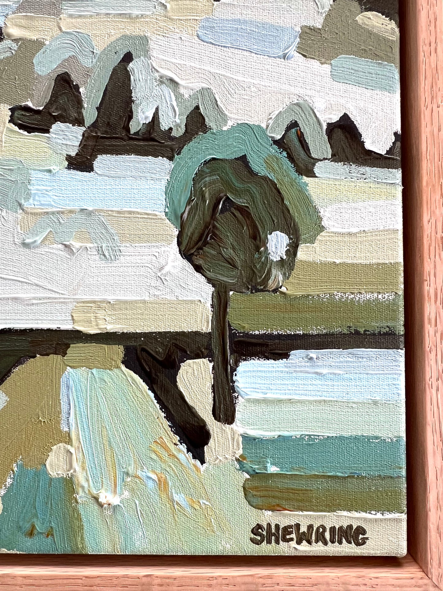 After The Rain 33x33 cm FRAMED SOLD