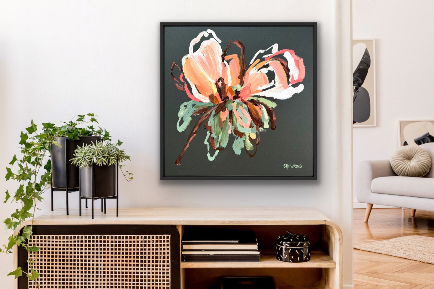 Always My Love FRAMED 53x53cm SOLD