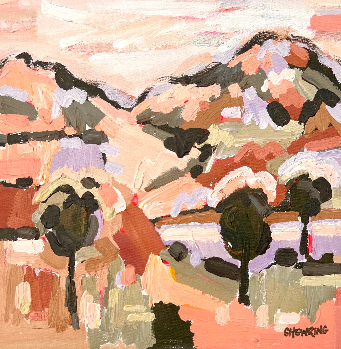 Ambleside 38x38cm FRAMED