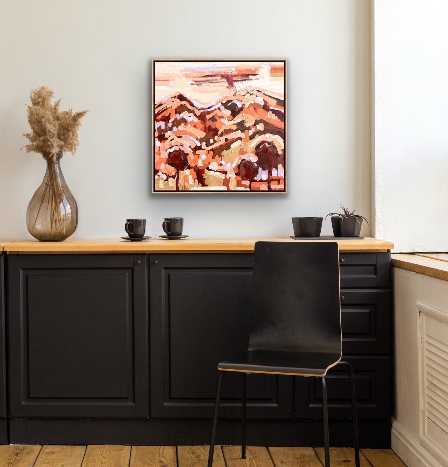 Autumn Season 48x48cm FRAMED SOLD