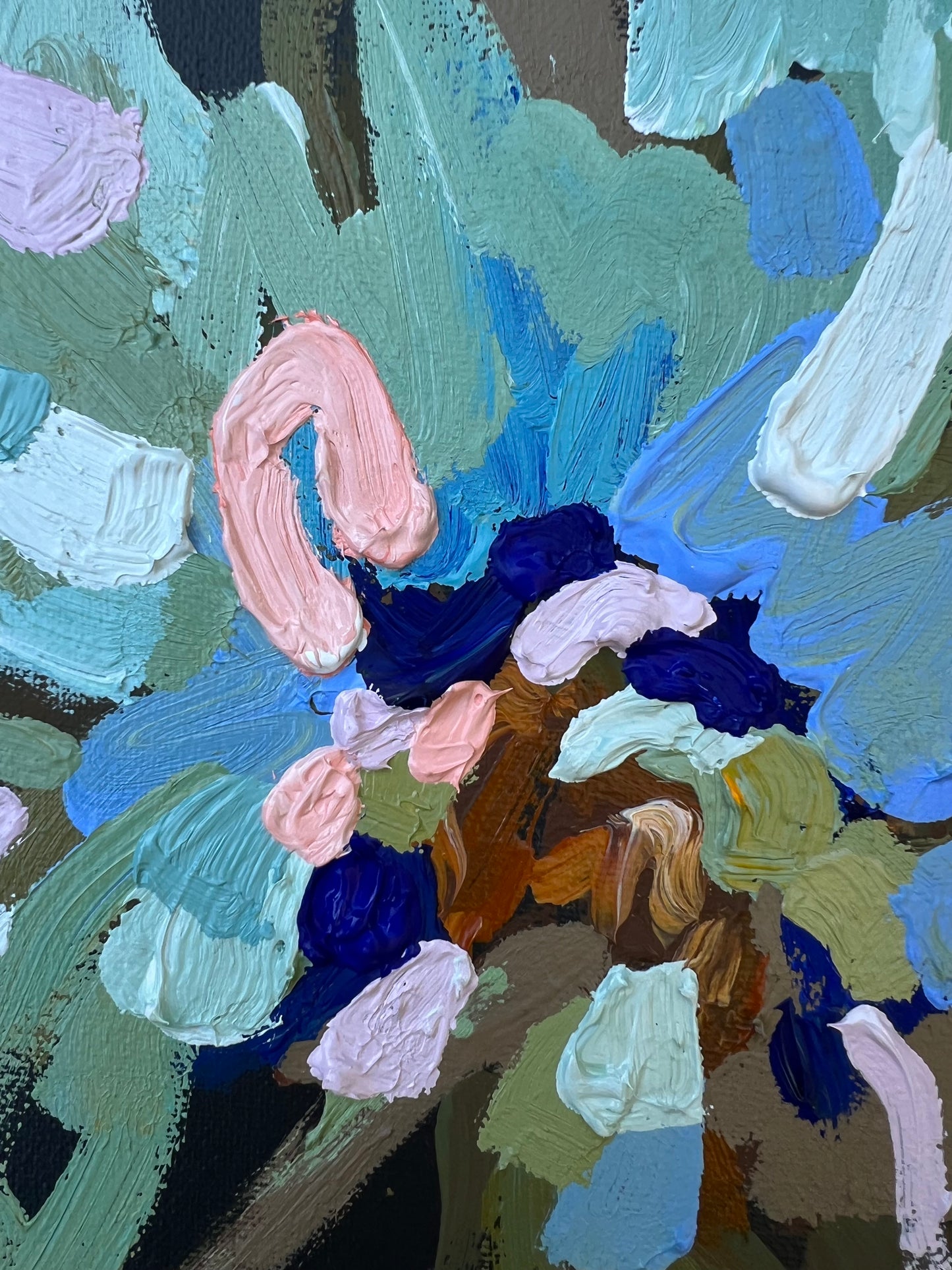 Blue Sunshine 43x33cm FRAMED SOLD