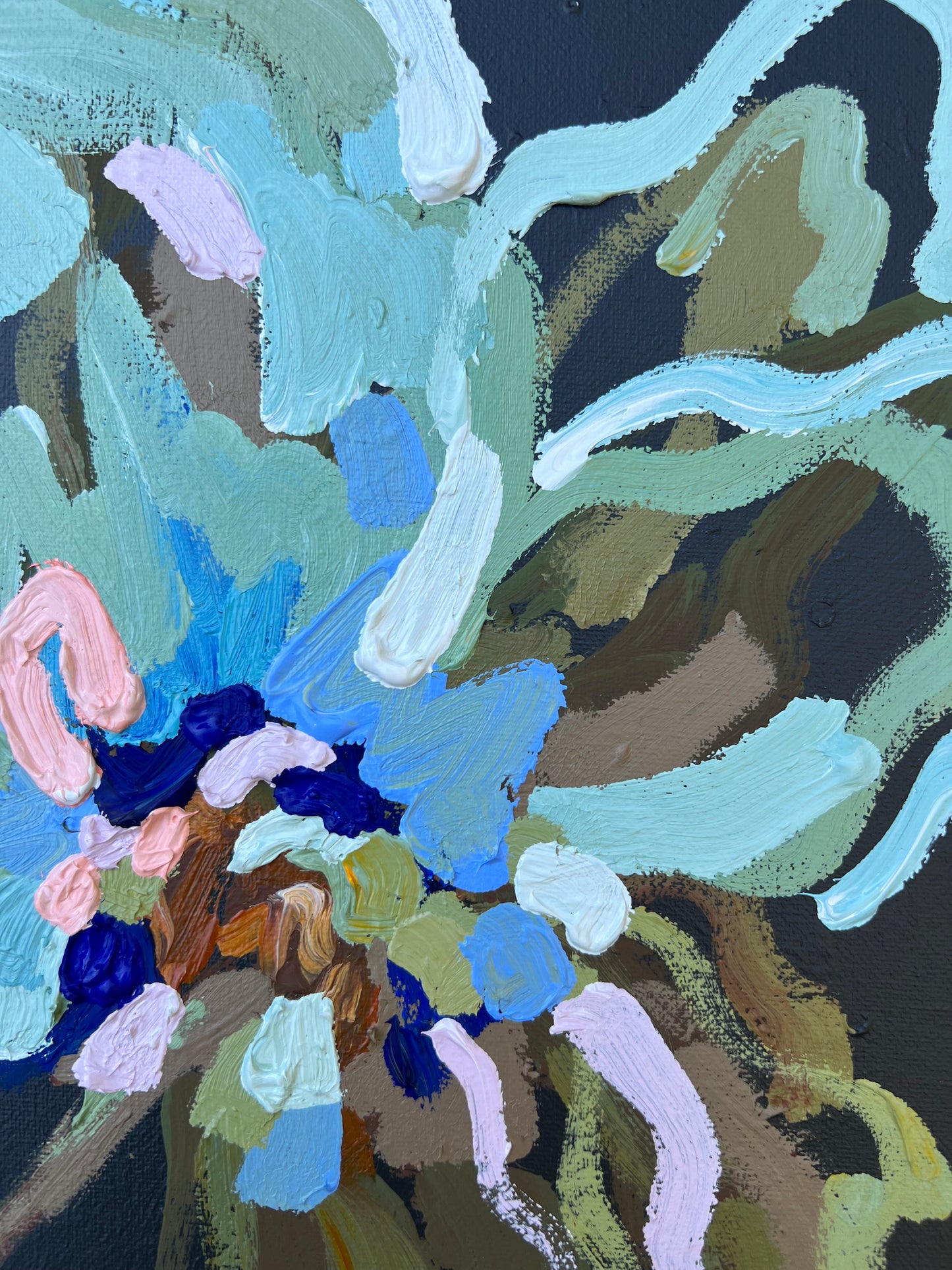 Blue Sunshine 43x33cm FRAMED SOLD