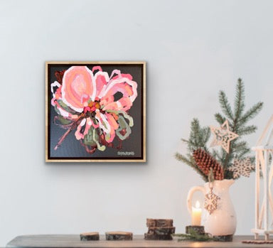 Cocktails In The Sun Framed 33x33cm SOLD