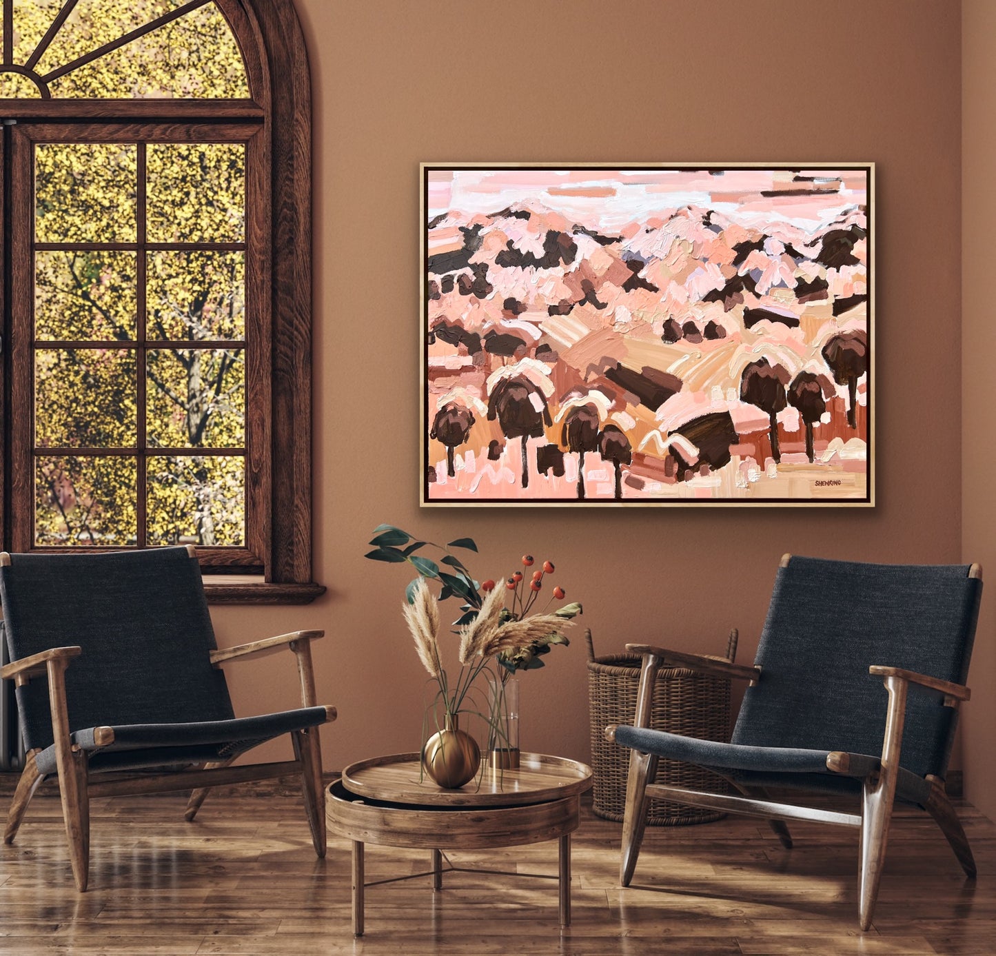 Country Life 123x93cm FRAMED SOLD