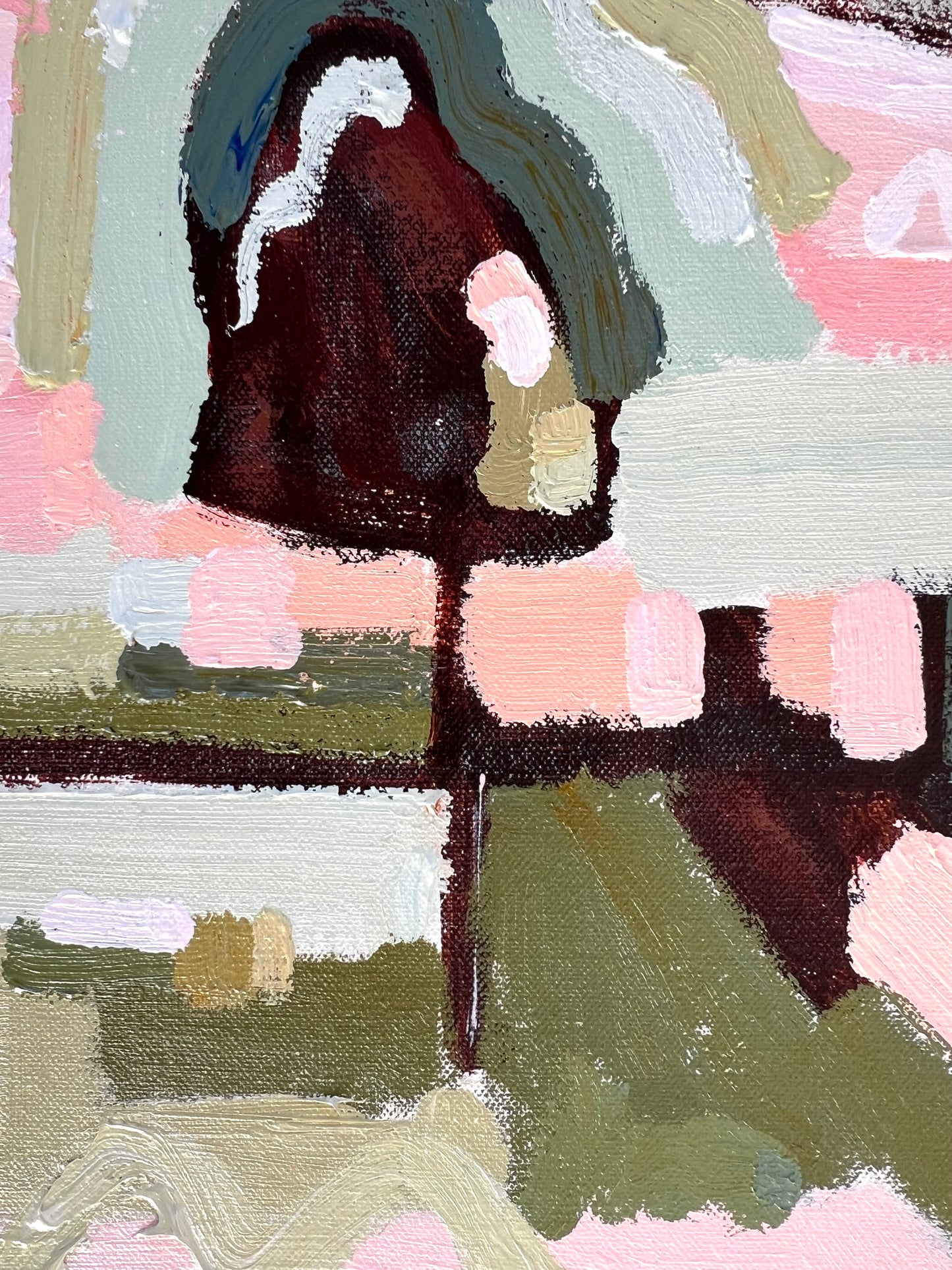 Country Sunrise 53 x 53 cm FRAMED