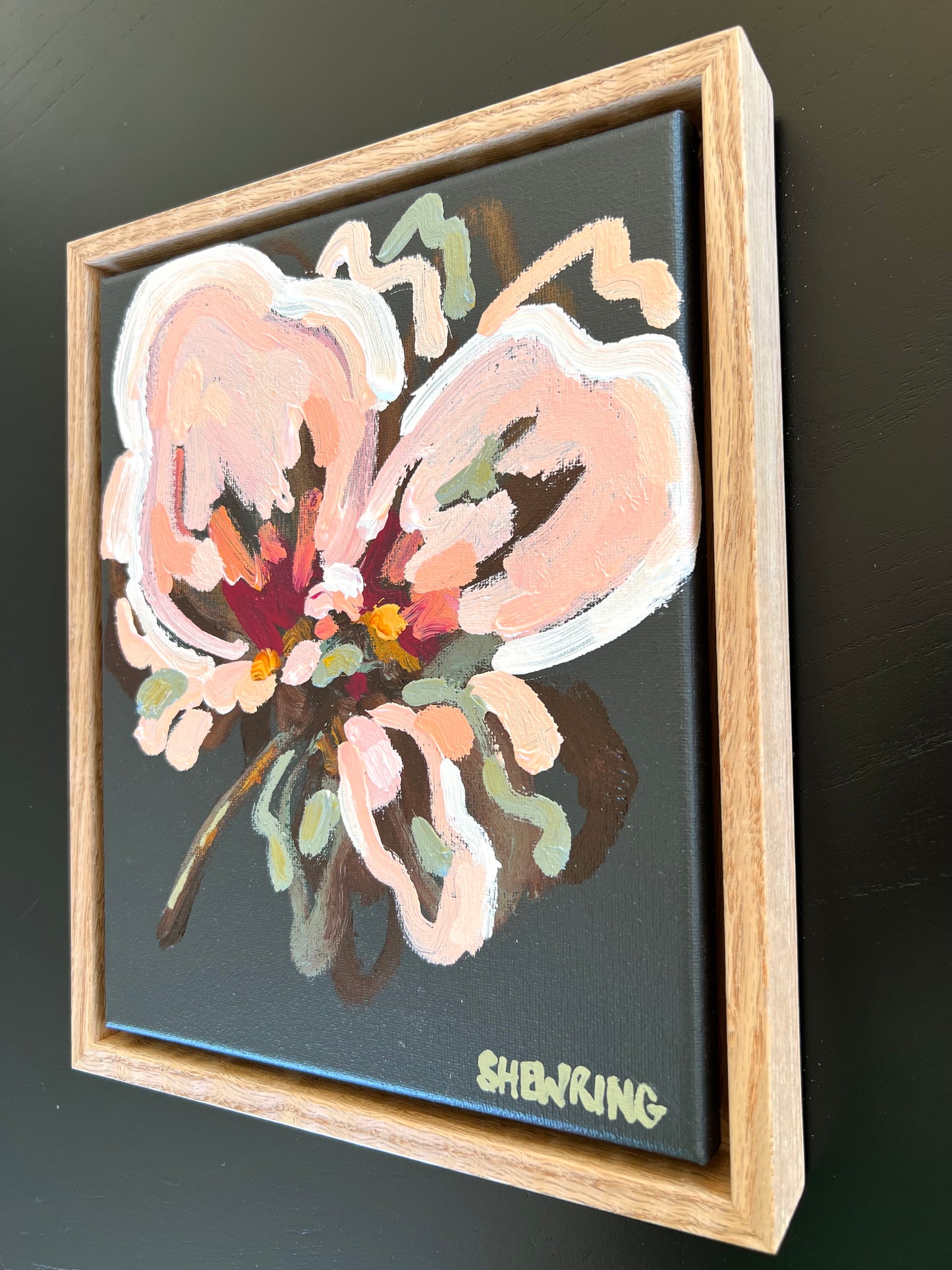 Petals Of Love (III) 28x23cm FRAMED SOLD