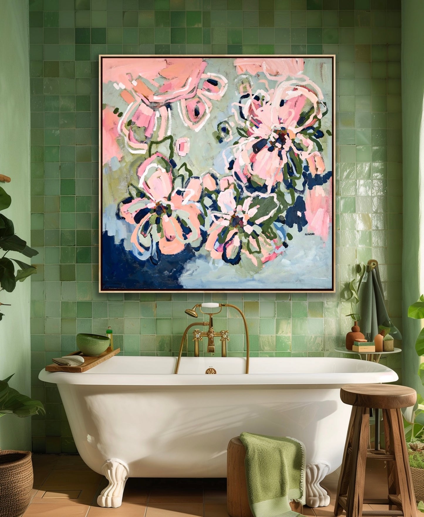 Everlasting Flowers Of Love - Limited Edition Print
