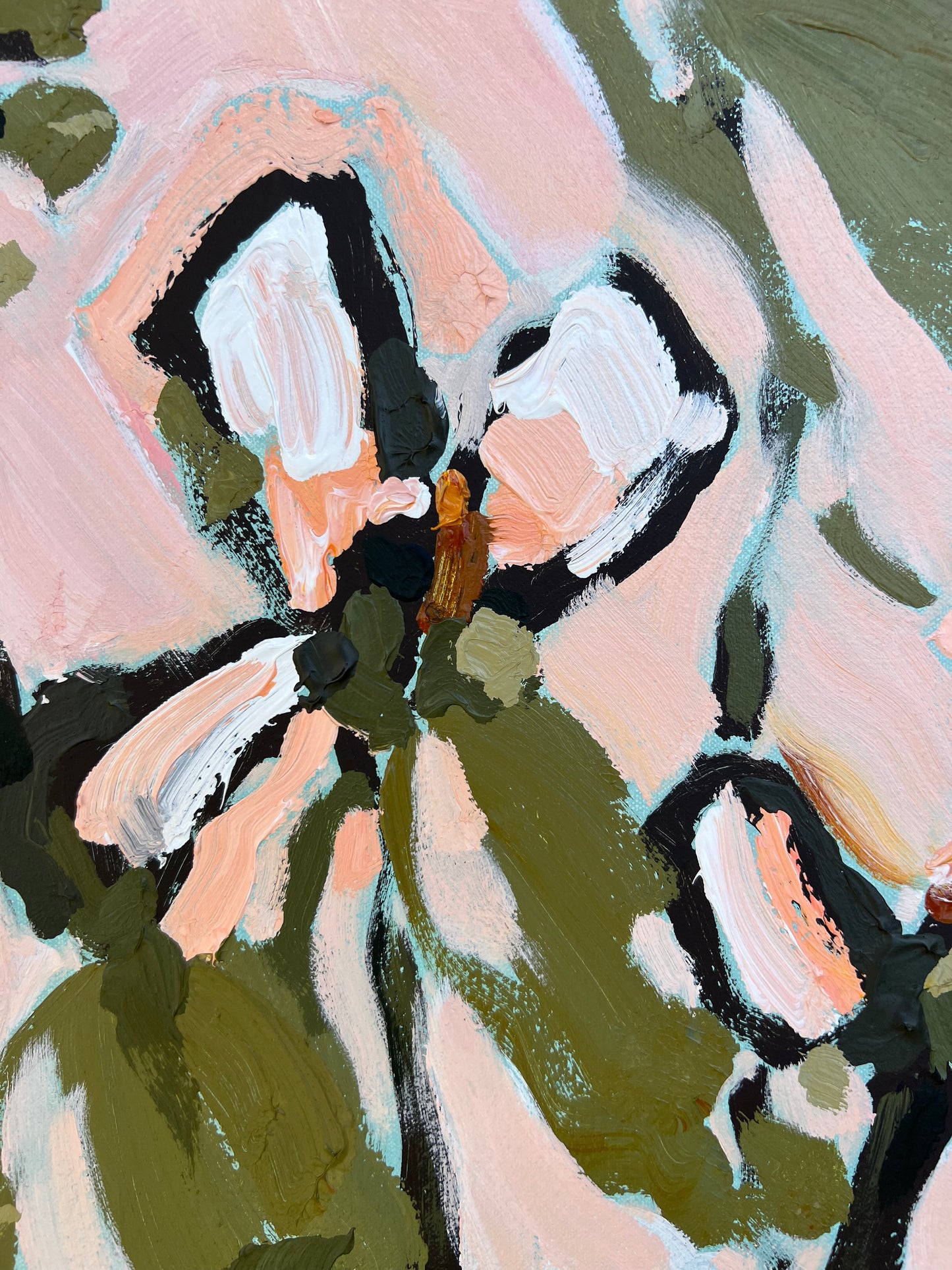 Golden Hour 103 x 103 cm Framed SOLD