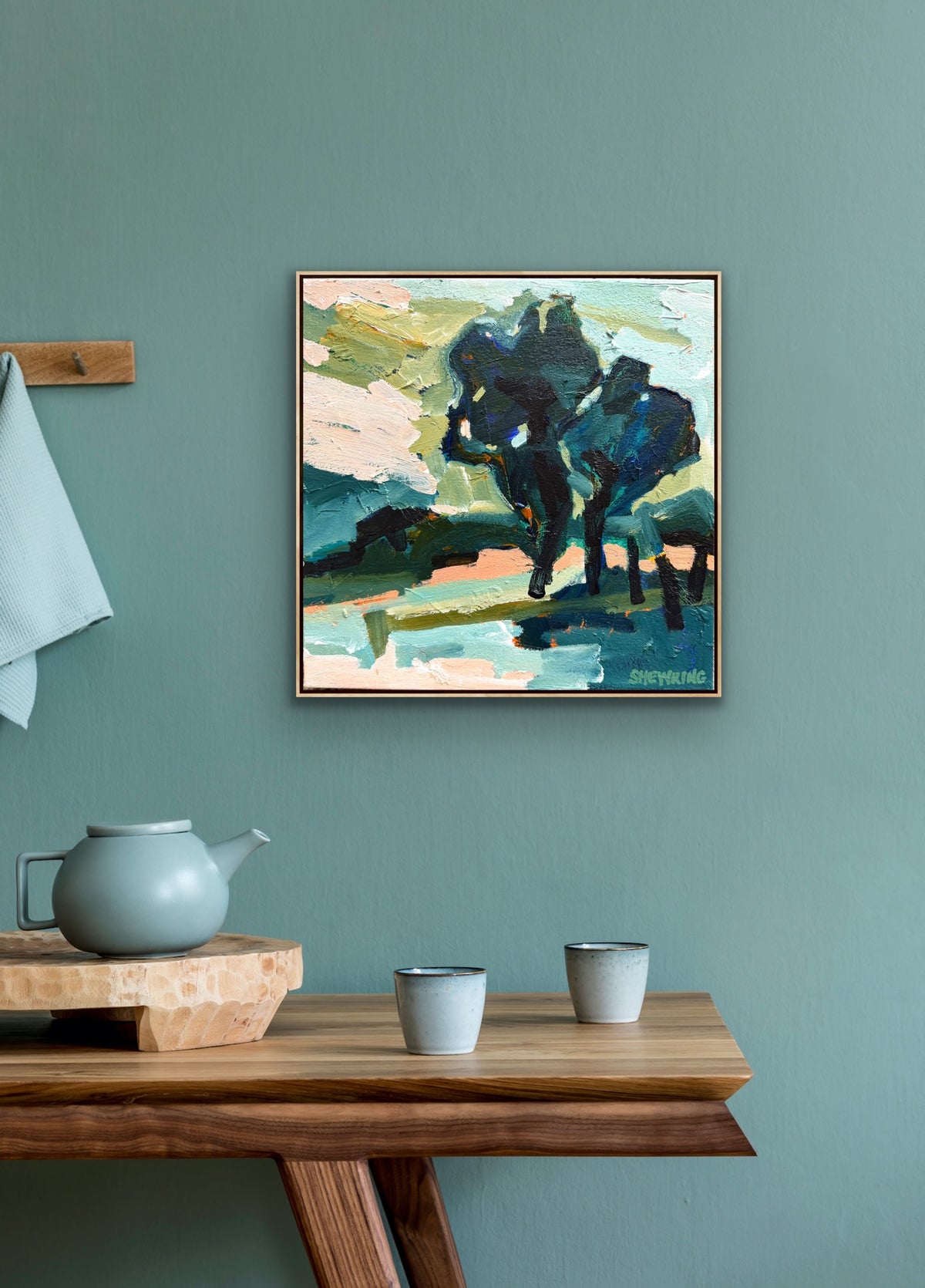 High Country 33 x 33 cm FRAMED