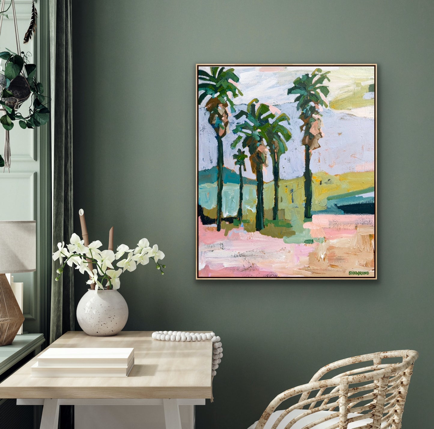 Island Breeze 64 x 54 cm FRAMED SOLD