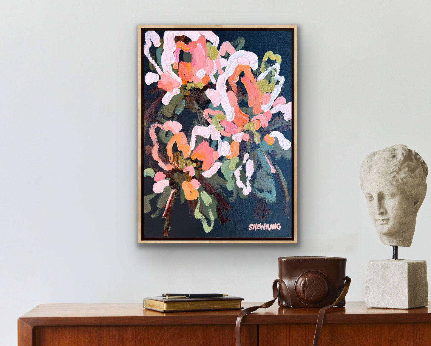 Love Wild Flowers Forever 38x28cm Framed SOLD