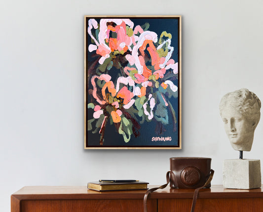 Love Wild Flowers Forever 38x28cm Framed SOLD