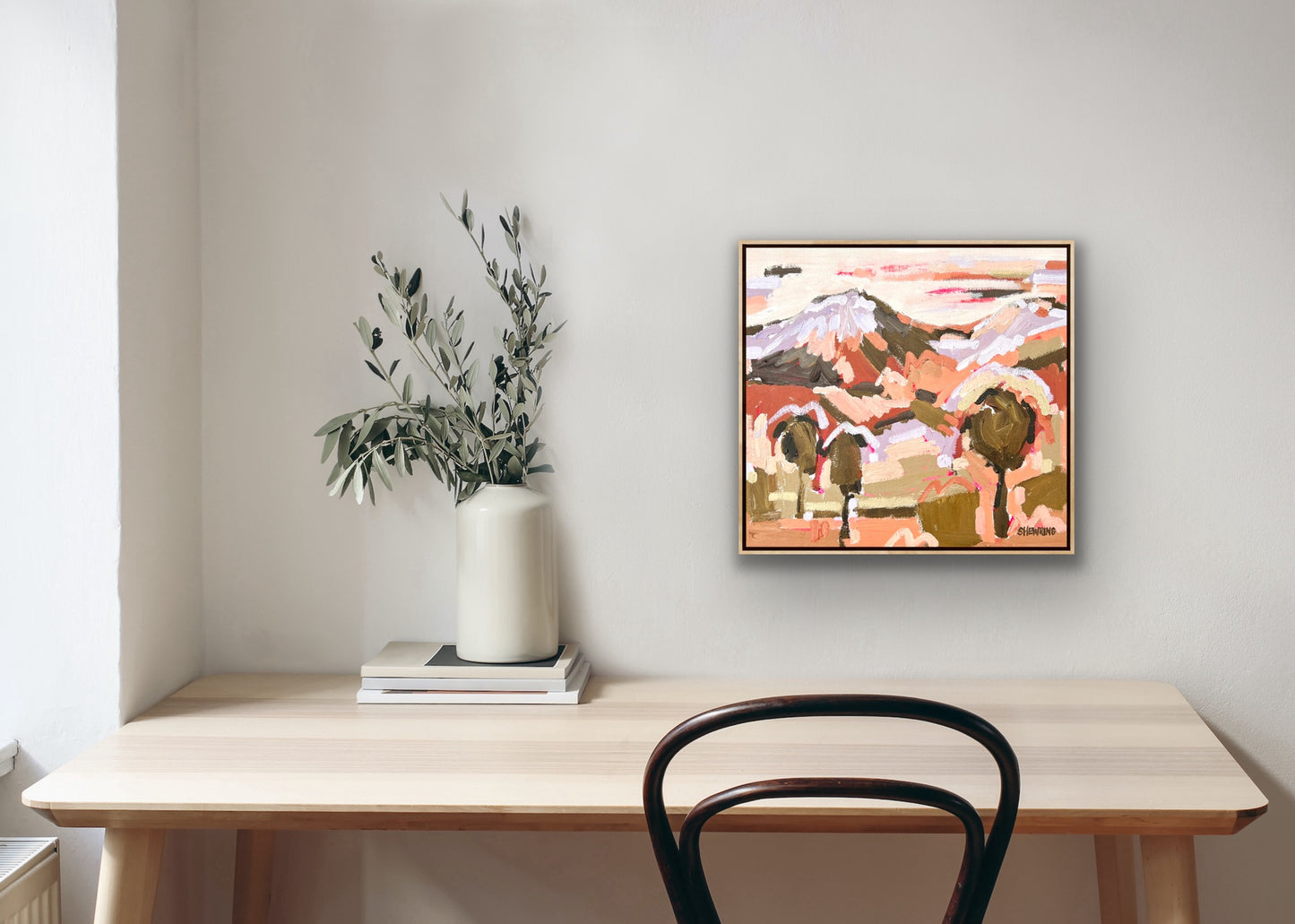 Lucky Country 38x38cm FRAMED