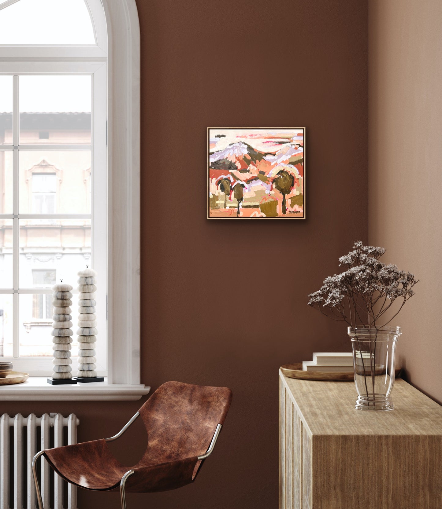 Lucky Country 38x38cm FRAMED