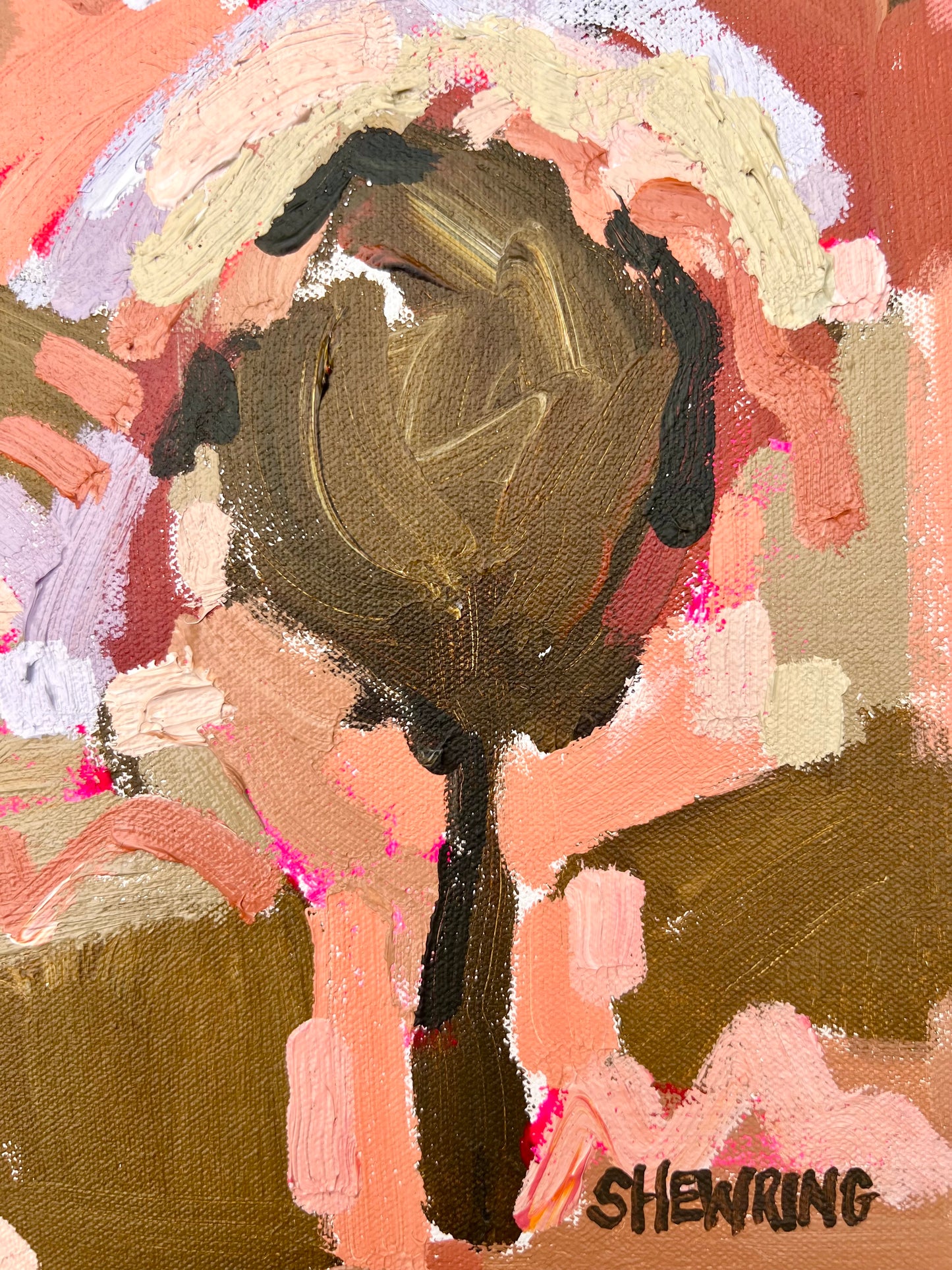 Lucky Country 38x38cm FRAMED