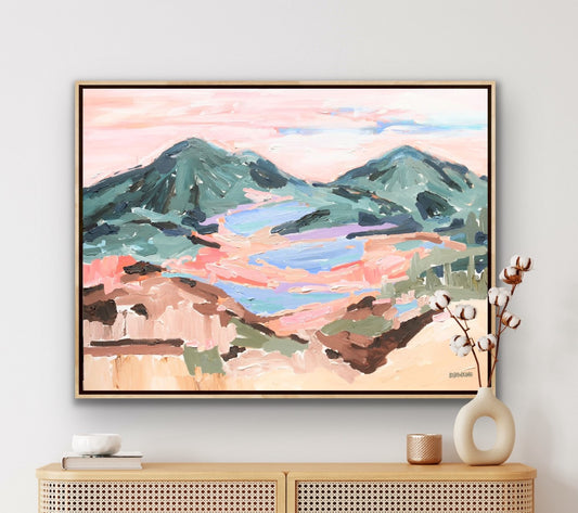 Macedon Mid Winter 123x93cm Framed AS SEEN ON THE BLOCK - SOLD