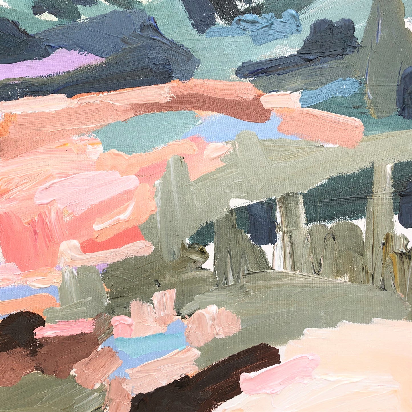 Macedon Mid Winter 123x93cm Framed AS SEEN ON THE BLOCK - SOLD