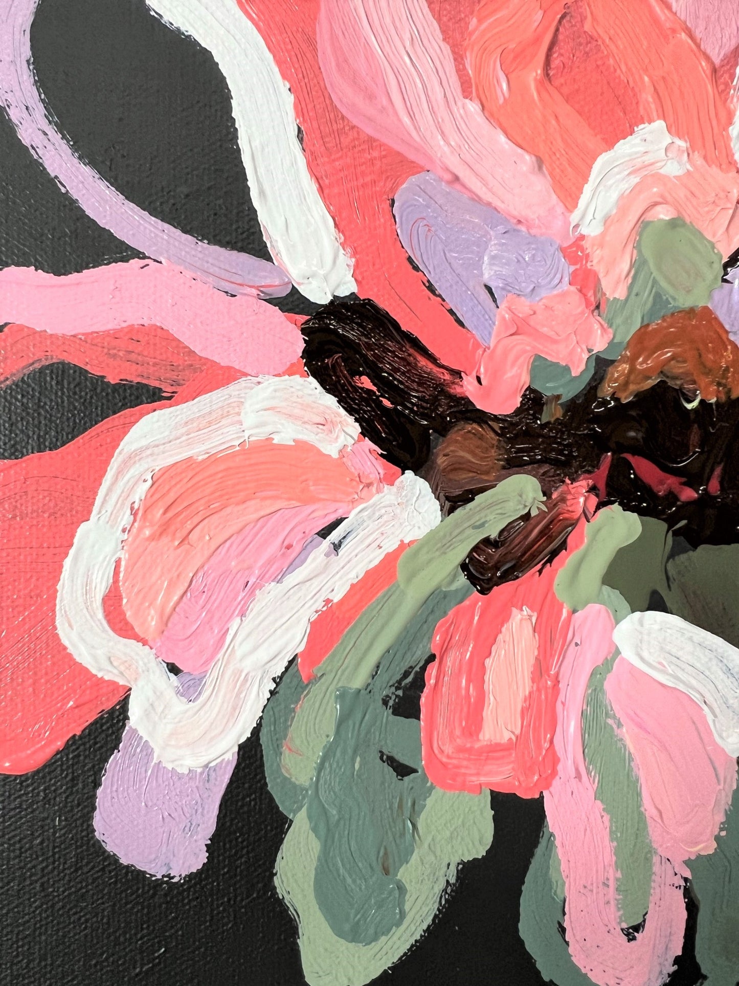 Night Garden 30x30cm SOLD