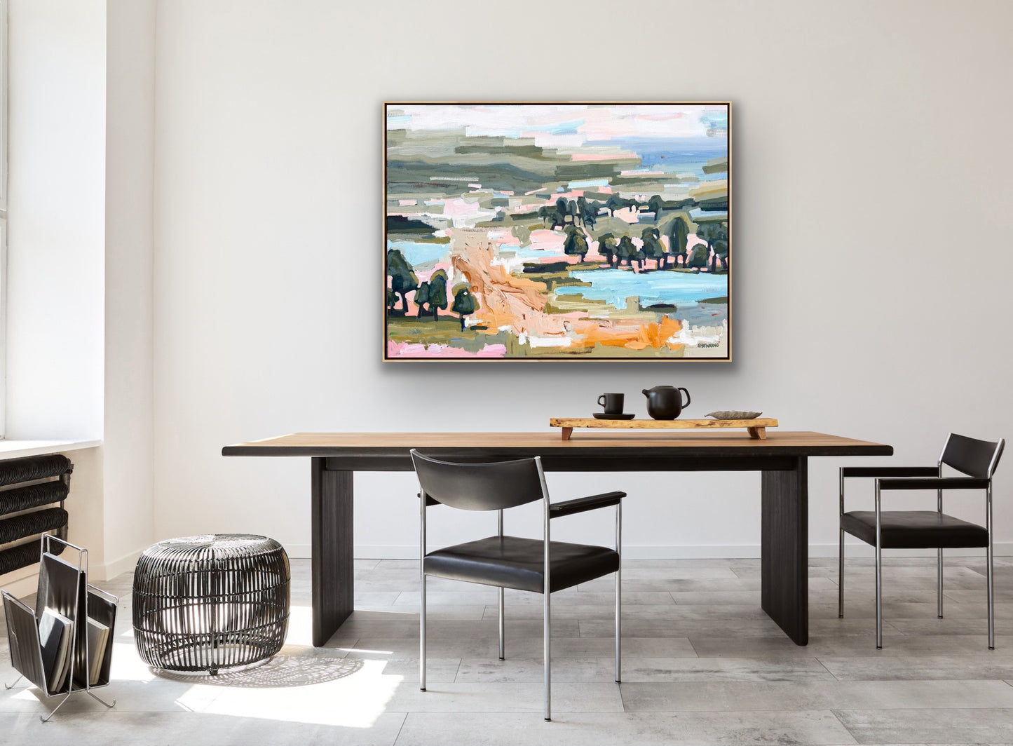 No Limit To Our Love 123x93cm FRAMED