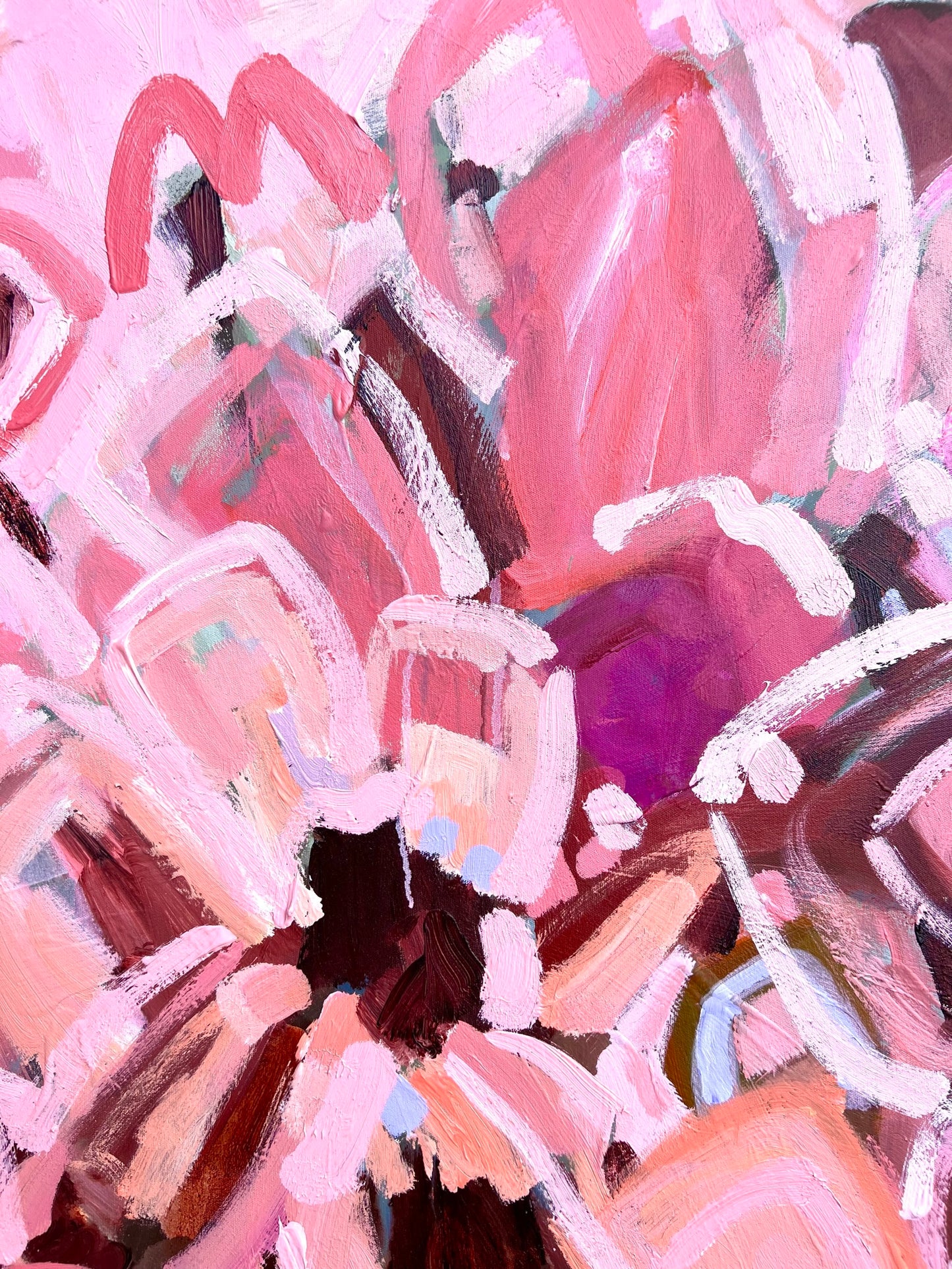 One True Love 110x110cm Framed SOLD
