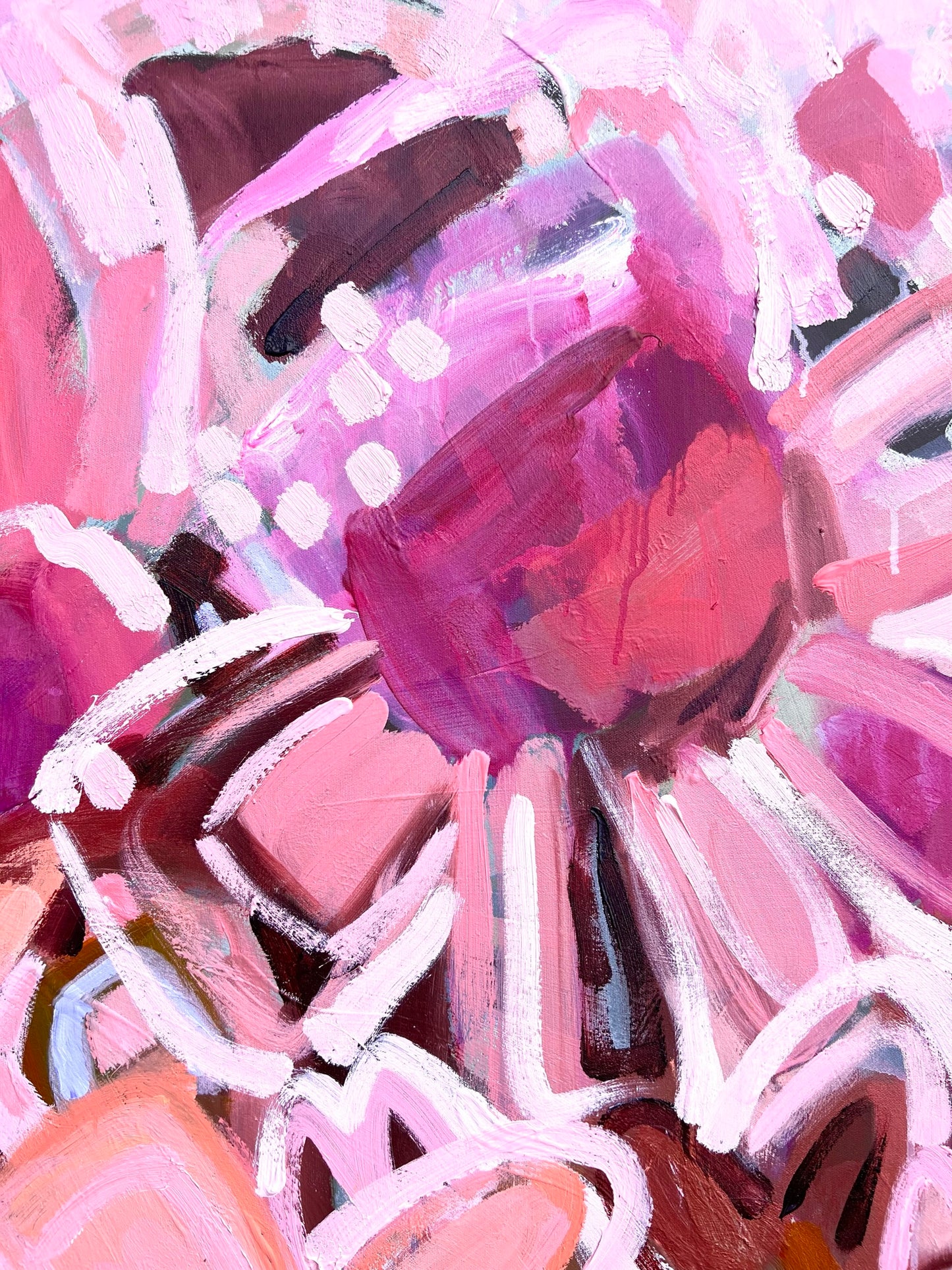 One True Love 110x110cm Framed SOLD