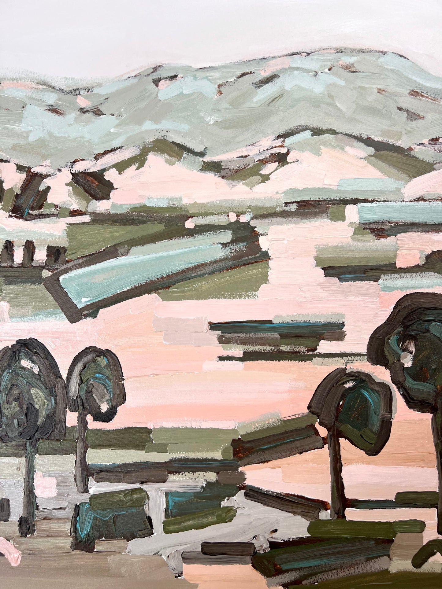 Our Great Southern Land 93x93cm FRAMED