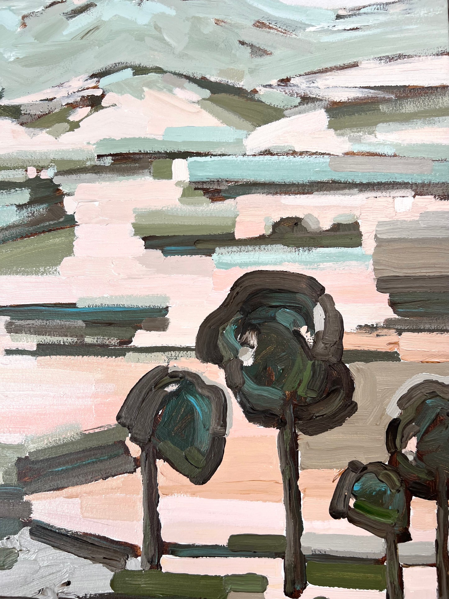 Our Great Southern Land 93x93cm FRAMED