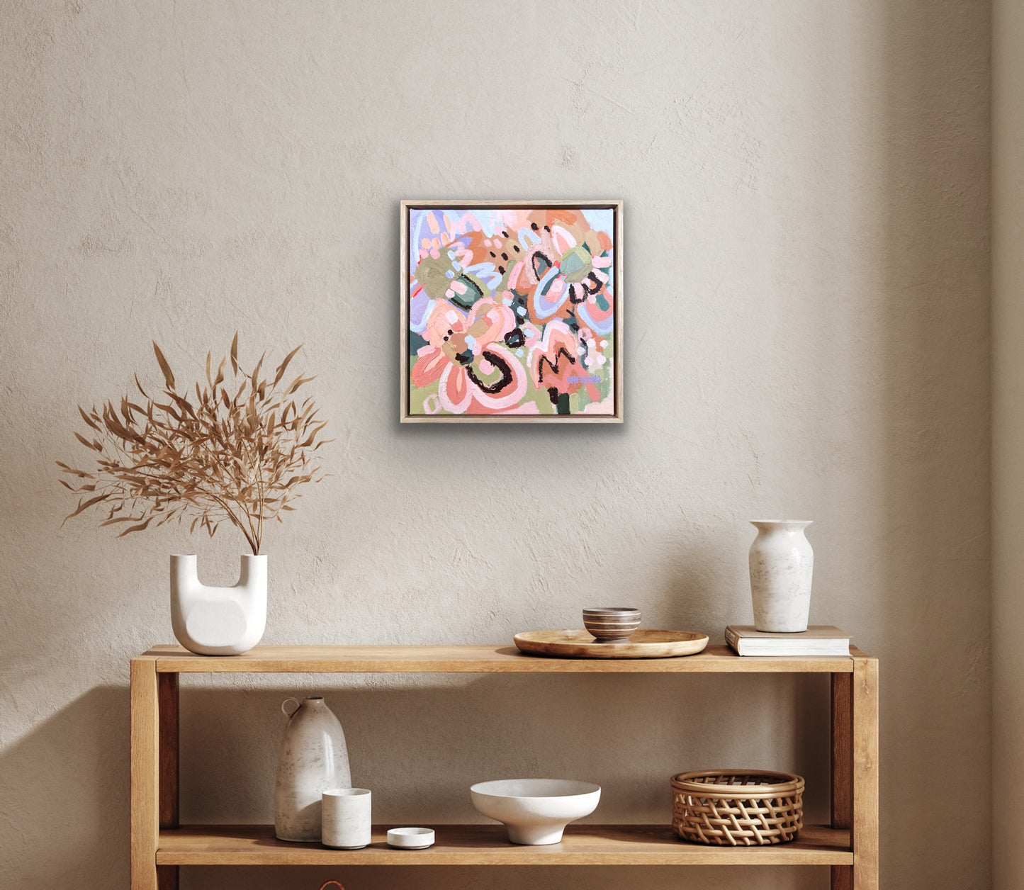 Paprika 35x35cm Framed SOLD