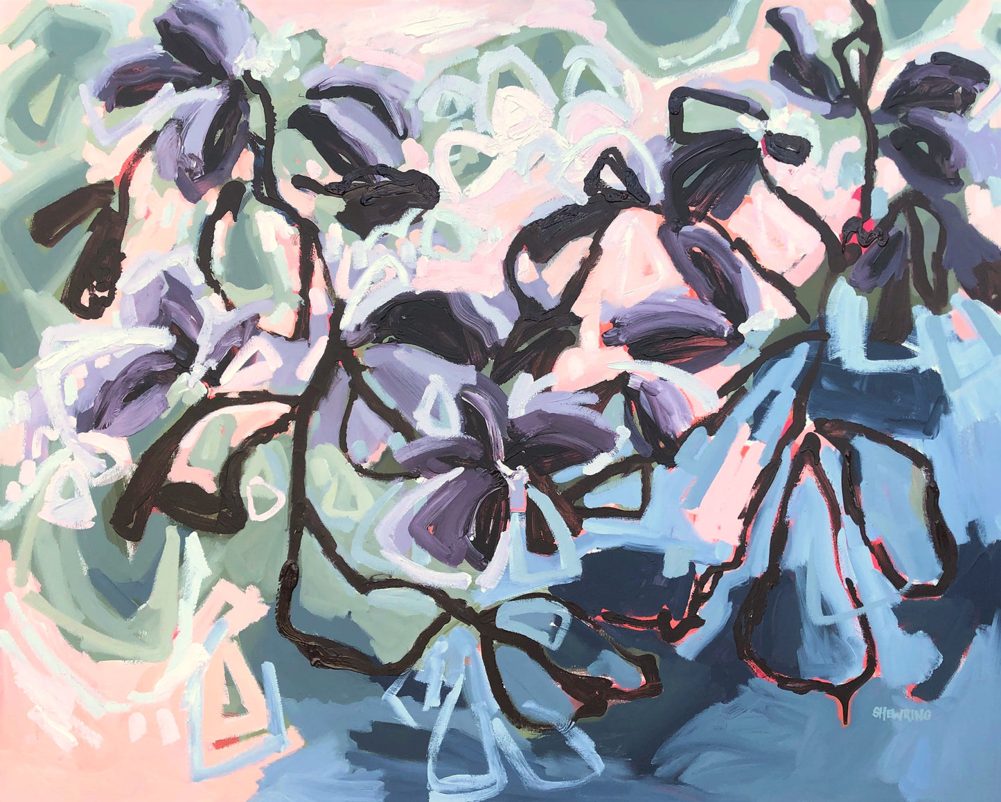 Perfect Romance 156 x 125cm FRAMED