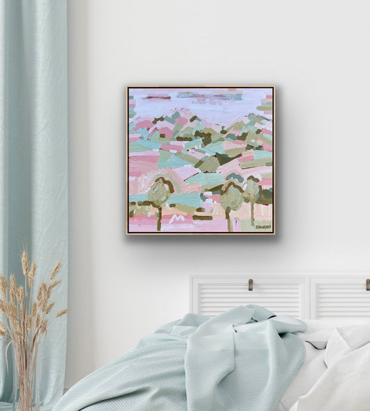 Pure And Natural 53x53cm FRAMED ***SOLD exclusively at JUMBLED Online**
