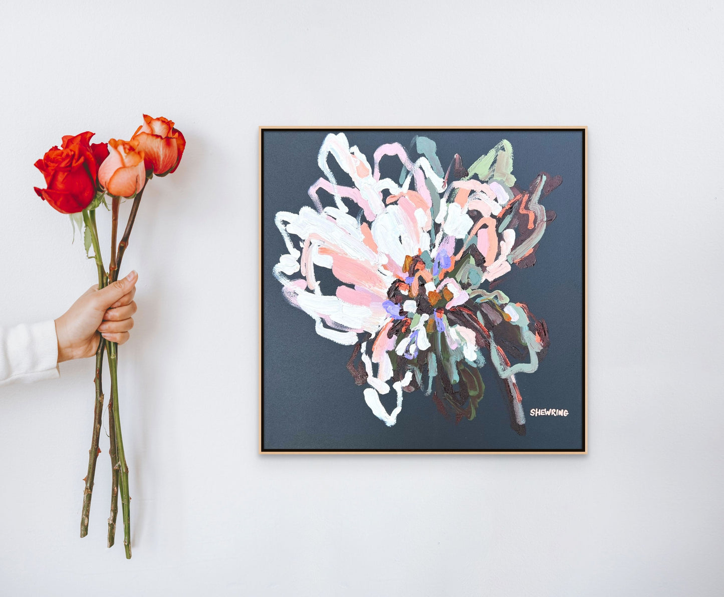 Pure Promise 53x53cm Framed