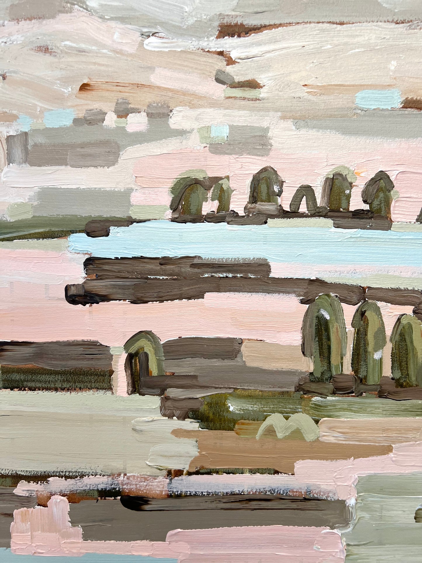 Sienna Sky 123x93cm FRAMED SOLD