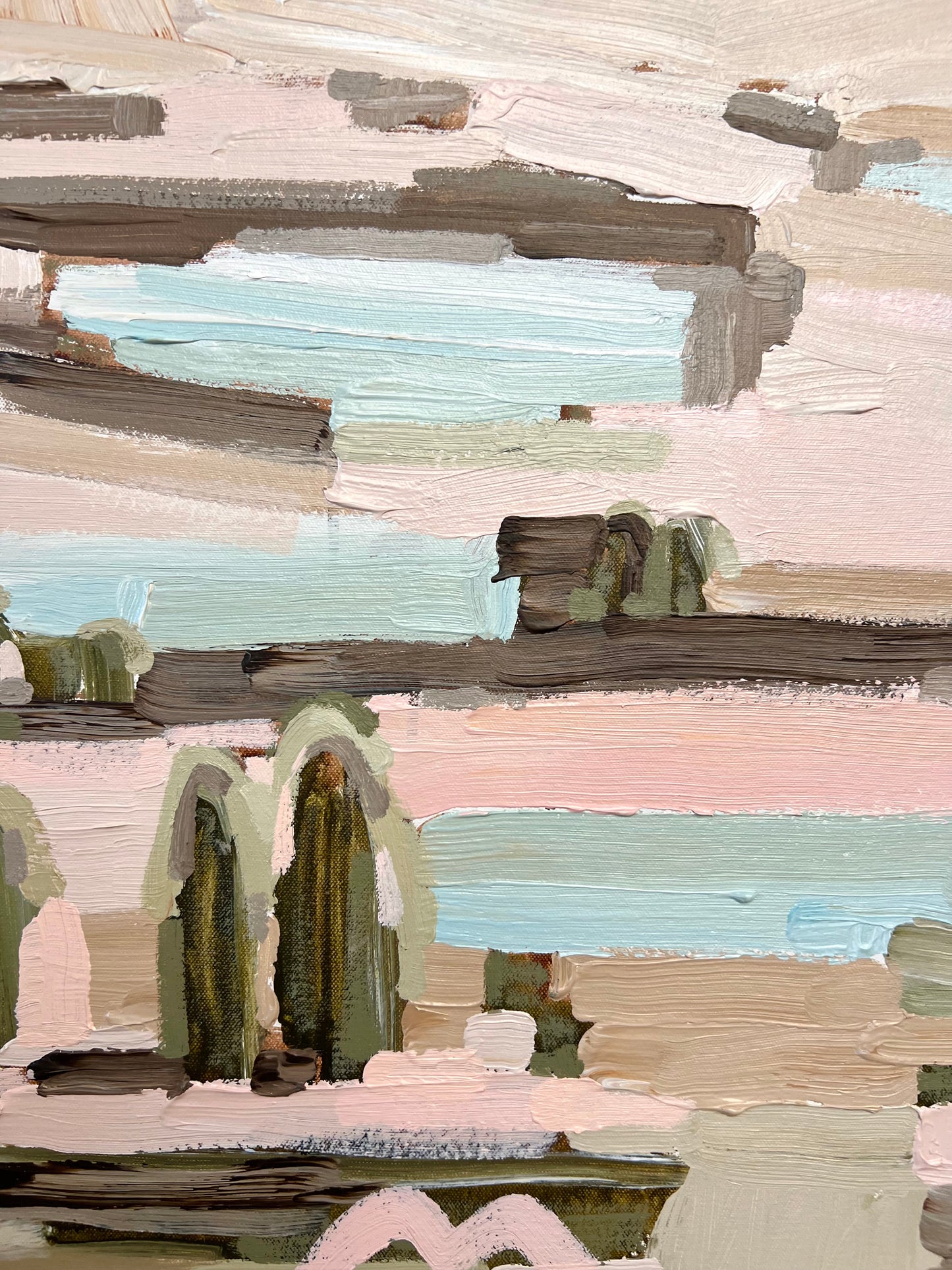 Sienna Sky 123x93cm FRAMED SOLD