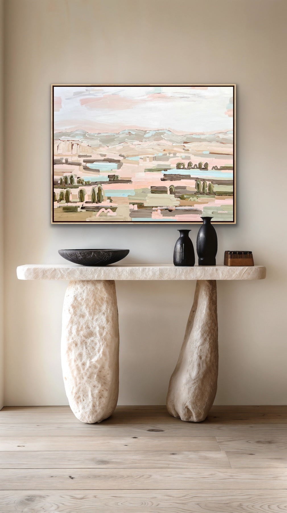 Sienna Sky 123x93cm FRAMED SOLD