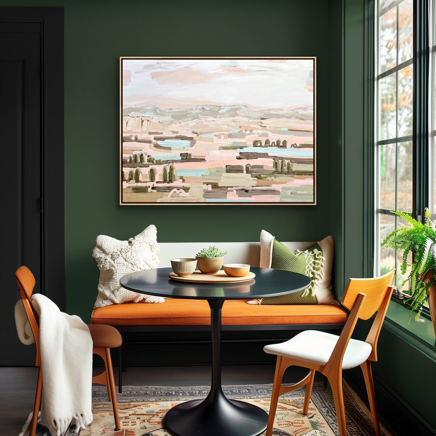 Sienna Sky 123x93cm FRAMED SOLD