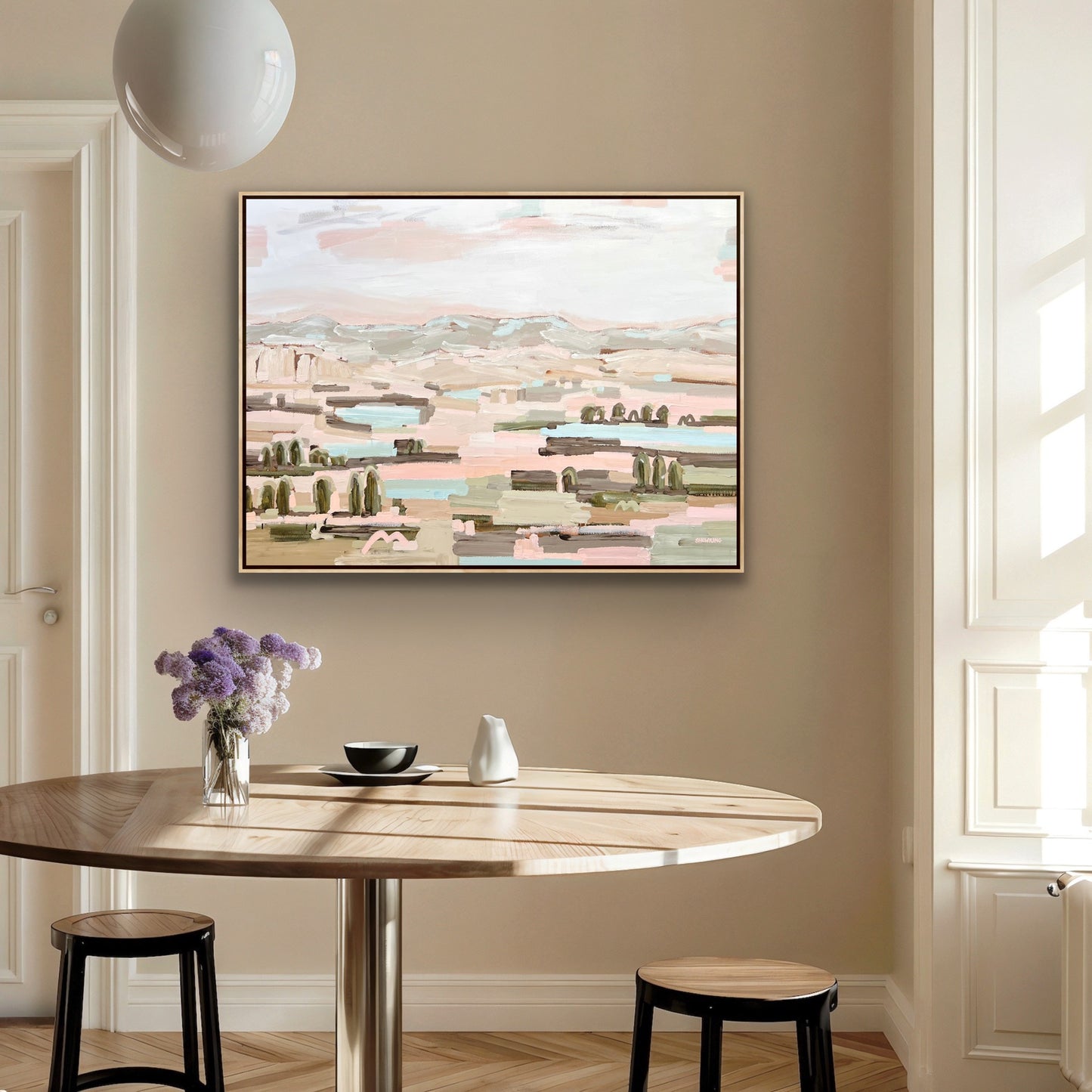 Sienna Sky 123x93cm FRAMED SOLD