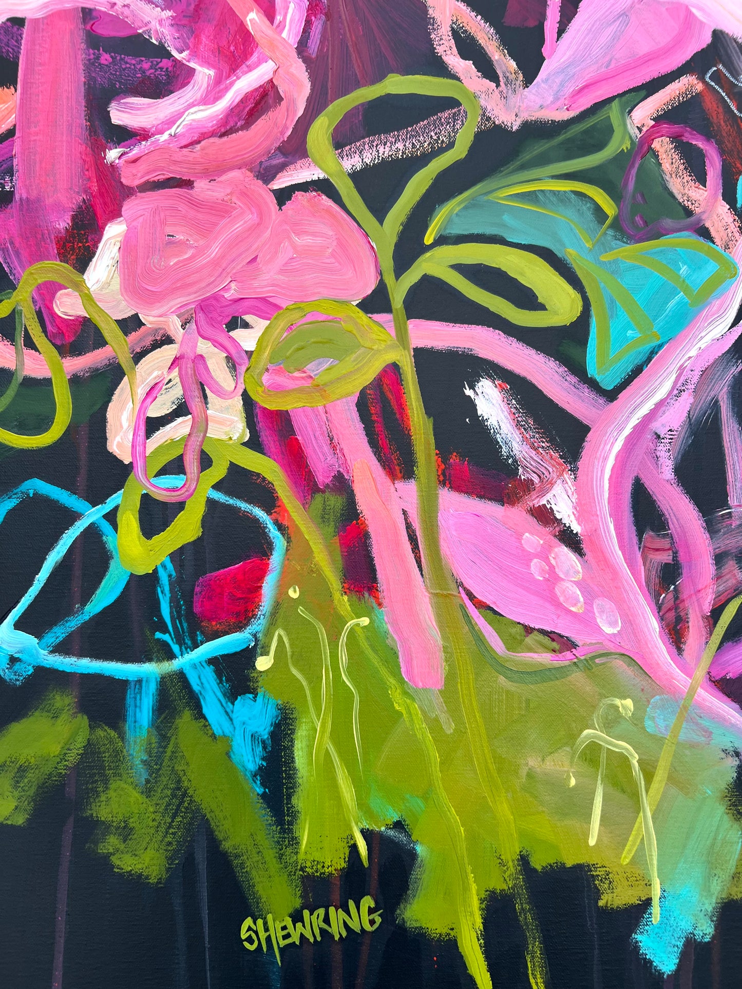 Summer Love 125 x 95 cm FRAMED SOLD