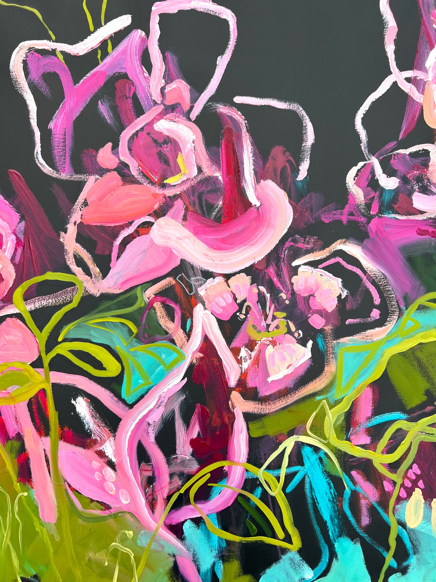Summer Love 125 x 95 cm FRAMED SOLD