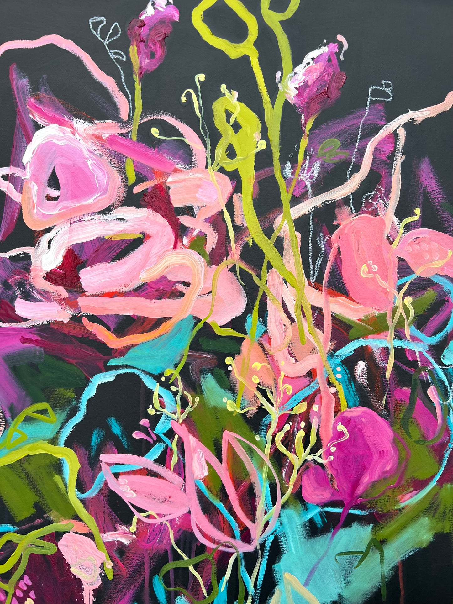 Summer Love 125 x 95 cm FRAMED SOLD