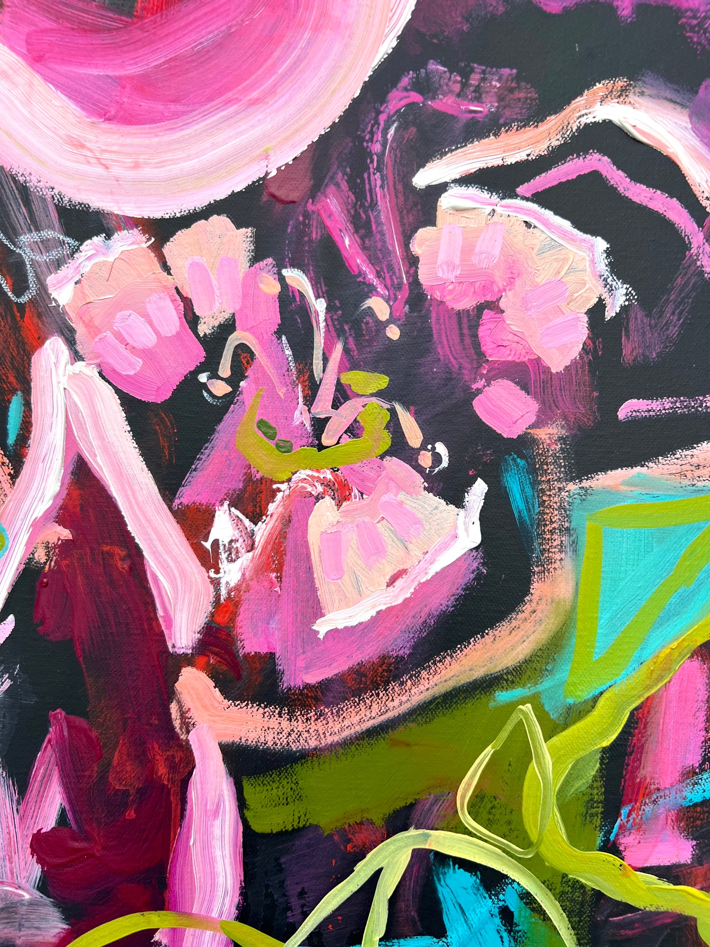 Summer Love 125 x 95 cm FRAMED SOLD