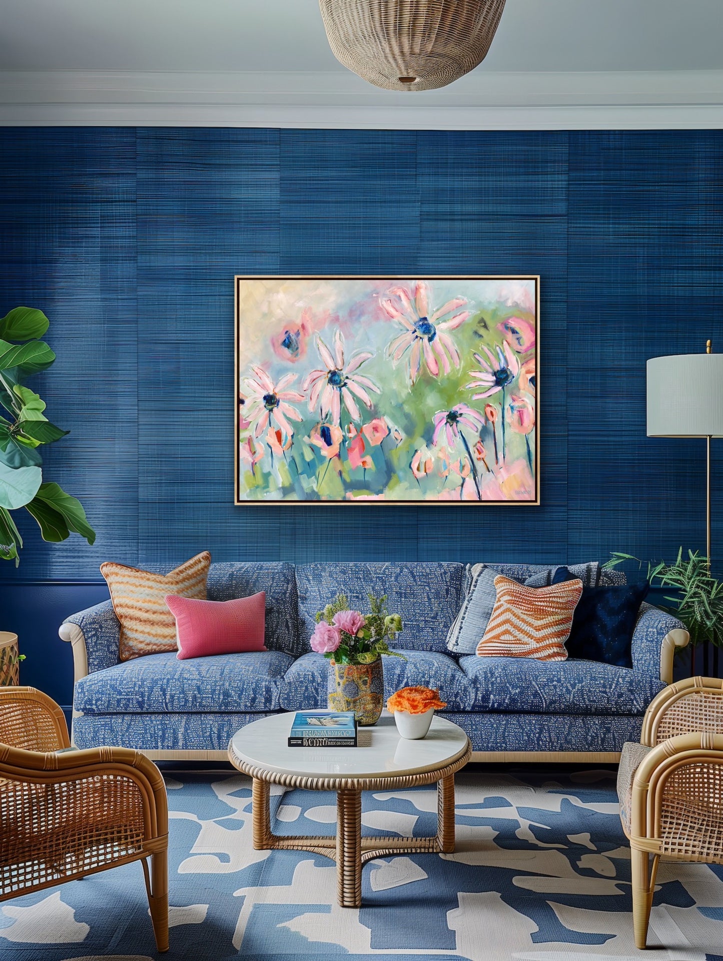Sunkissed Daisies 125x95cm