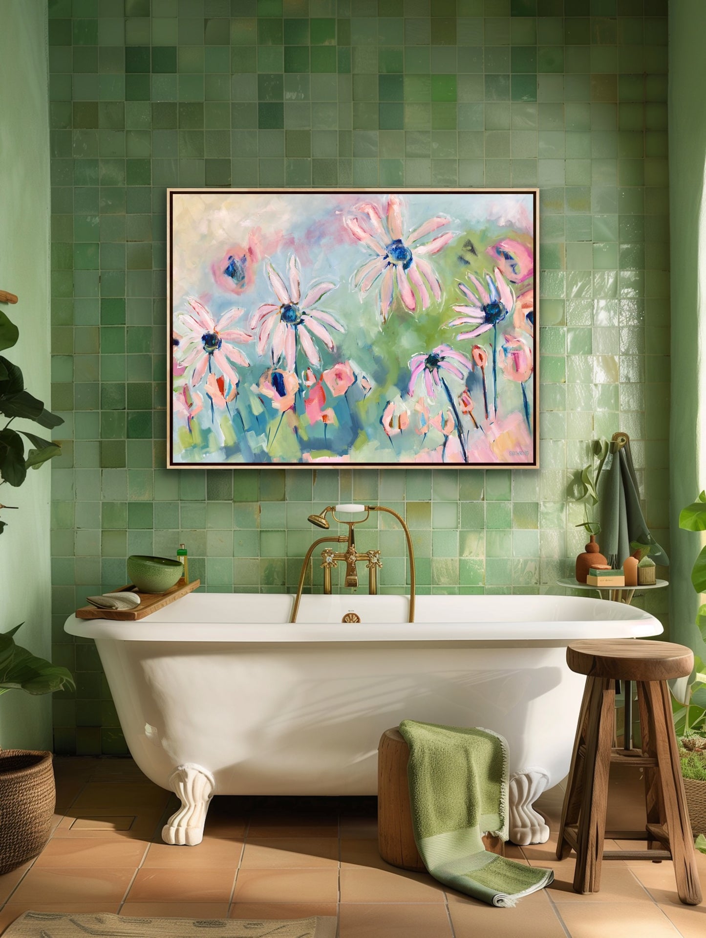 Sunkissed Daisies 125x95cm