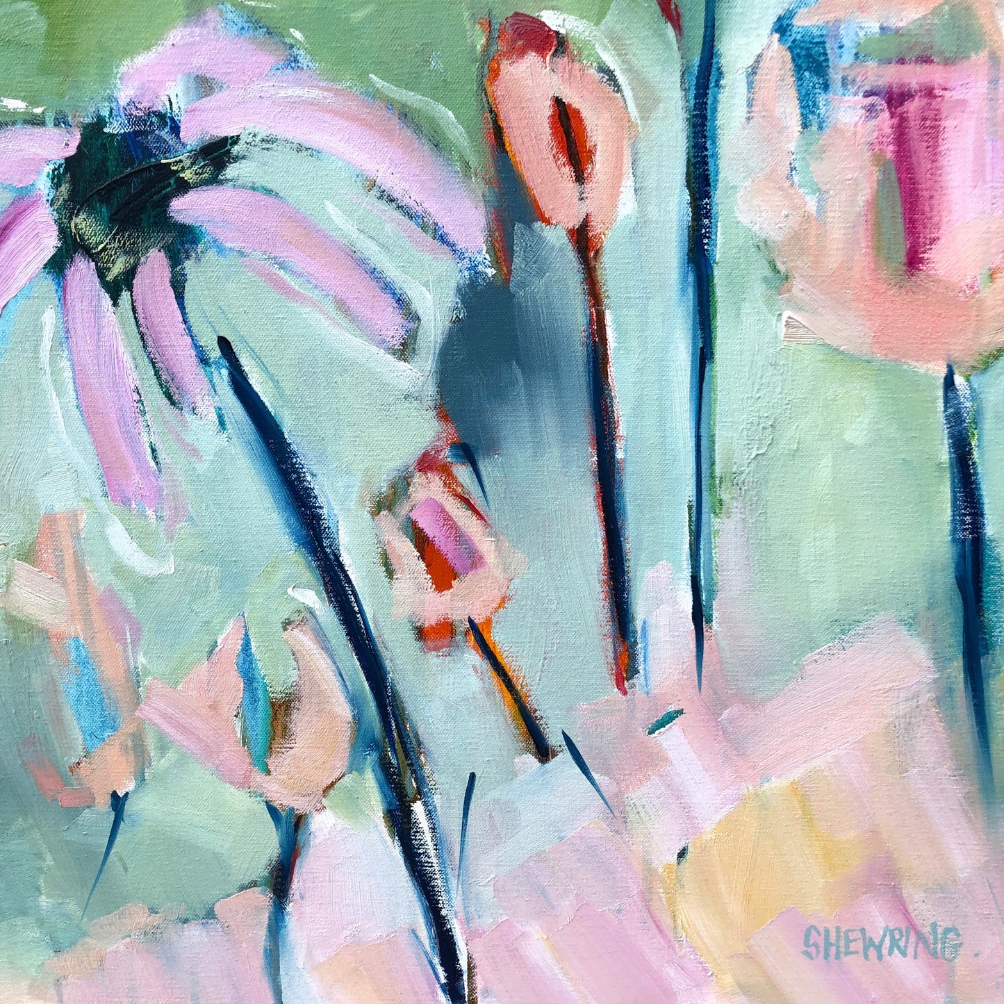 Sunkissed Daisies 125x95cm