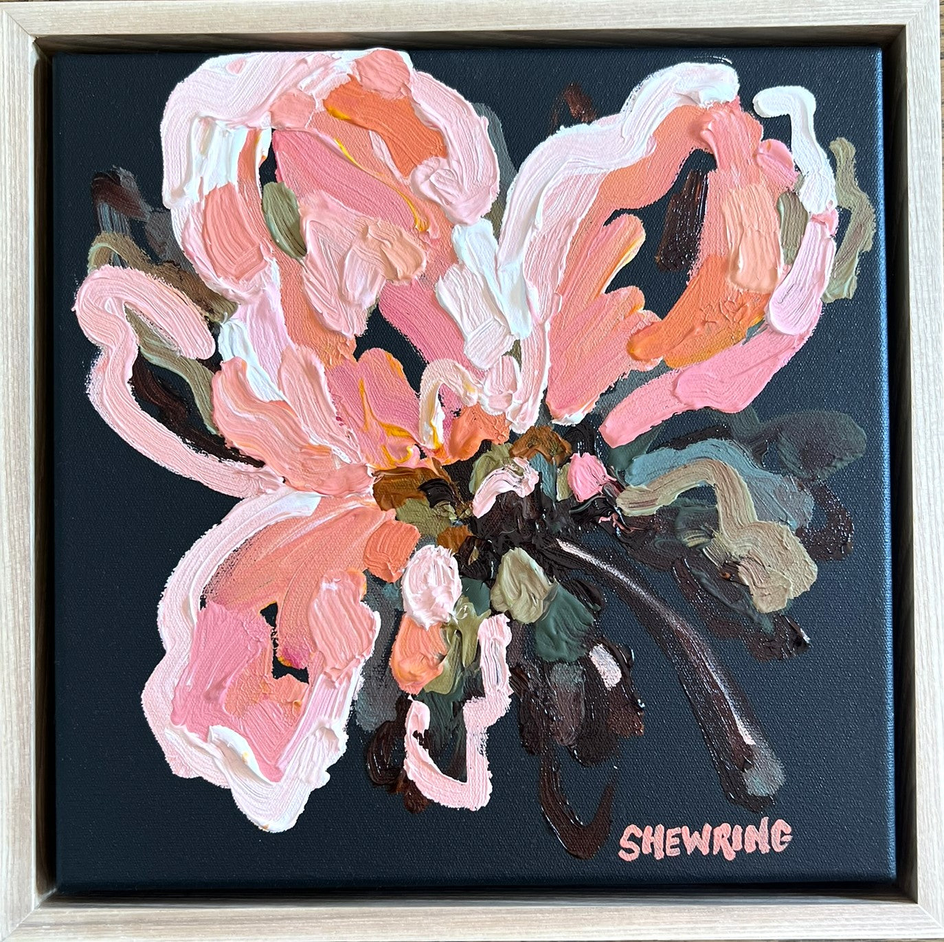Sunlife 28x28cm FRAMED SOLD