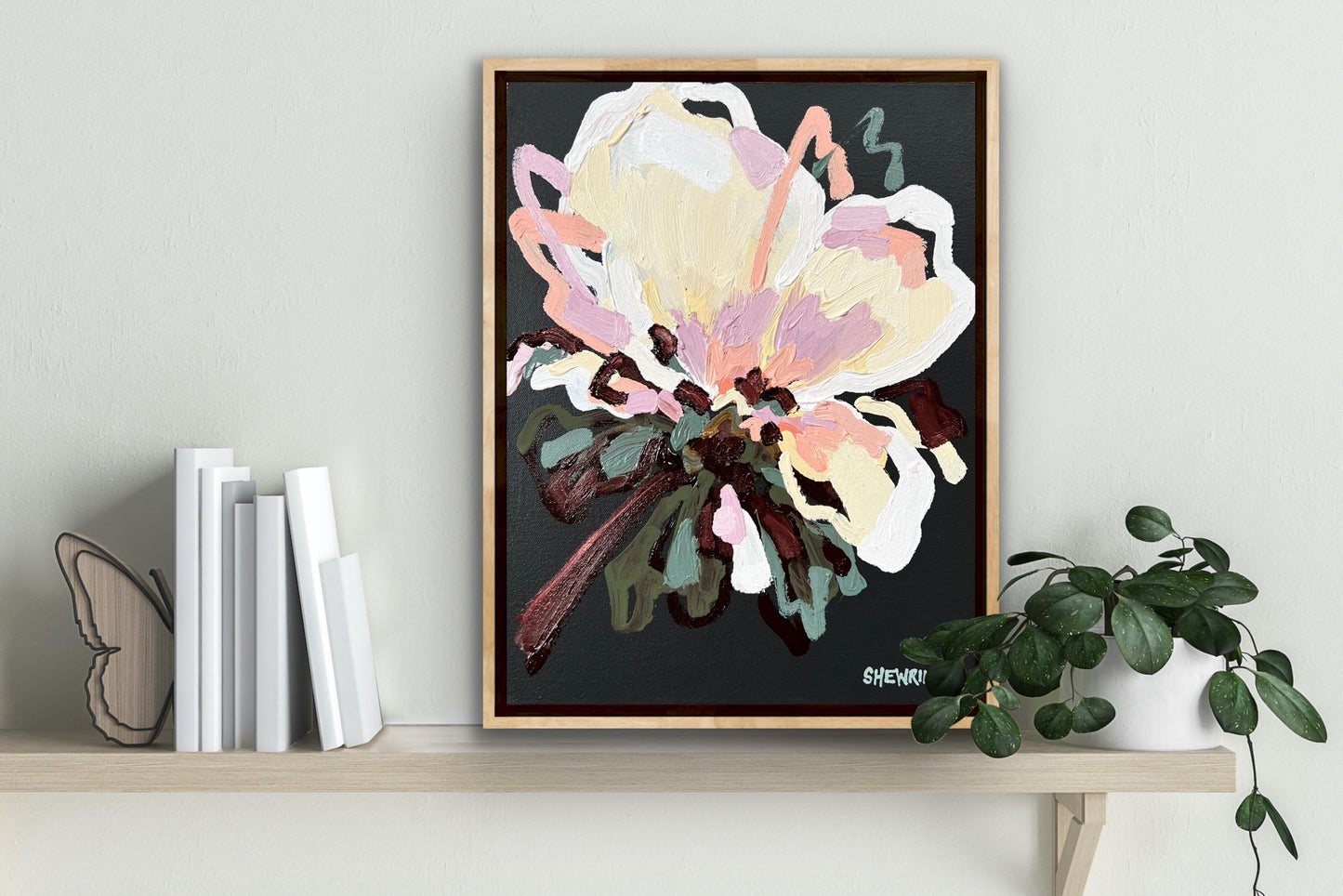 Sunlit Flower 40x30cm SOLD