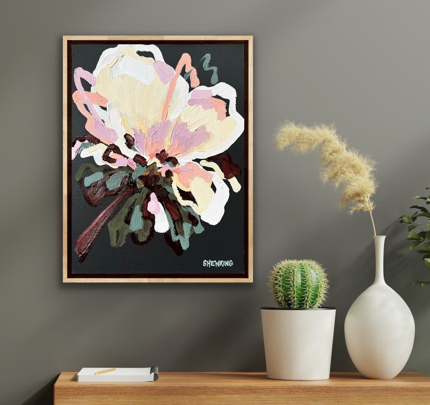 Sunlit Flower 40x30cm SOLD