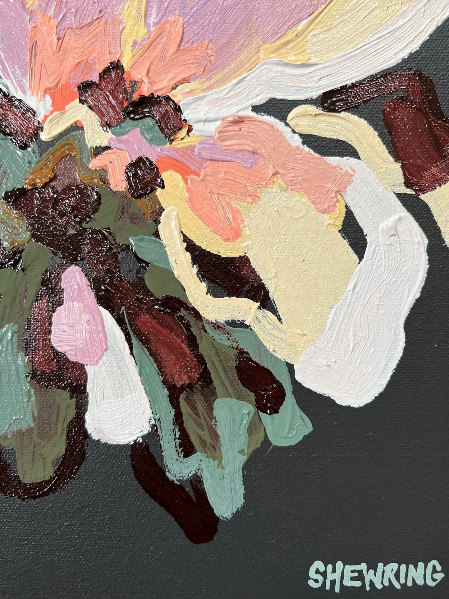 Sunlit Flower 40x30cm SOLD