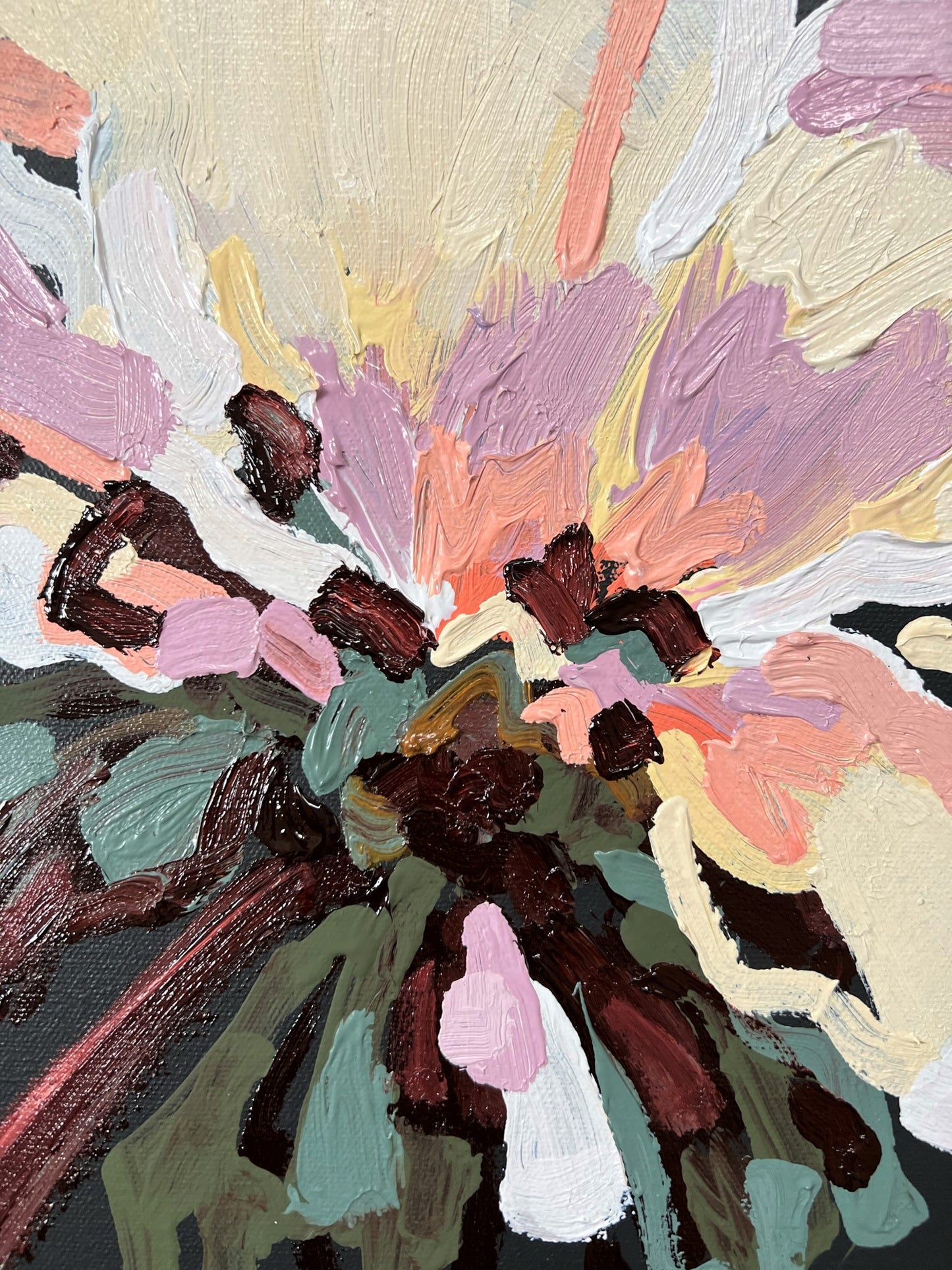 Sunlit Flower 40x30cm SOLD